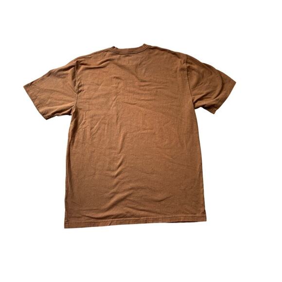 CARHARTT  Mens short sleeve  T-Shirt, Brown/Tan, size M, Cotton, Workwear - Picture 2 of 7